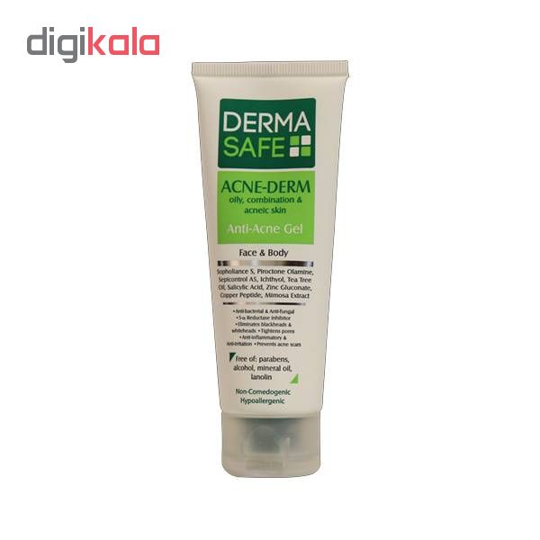 ژل ضد جوش درماسیف مدل Acne Derm حجم ۷۵ میلی لیتر عکس شماره 2