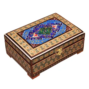جعبه جواهرات خاتم کاری کد 9-70085