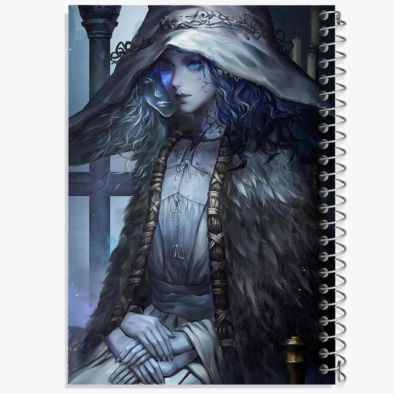 دفتر نقاشی 50 برگ خندالو مدل بازی الدن رینگ Elden Ring کد 30122