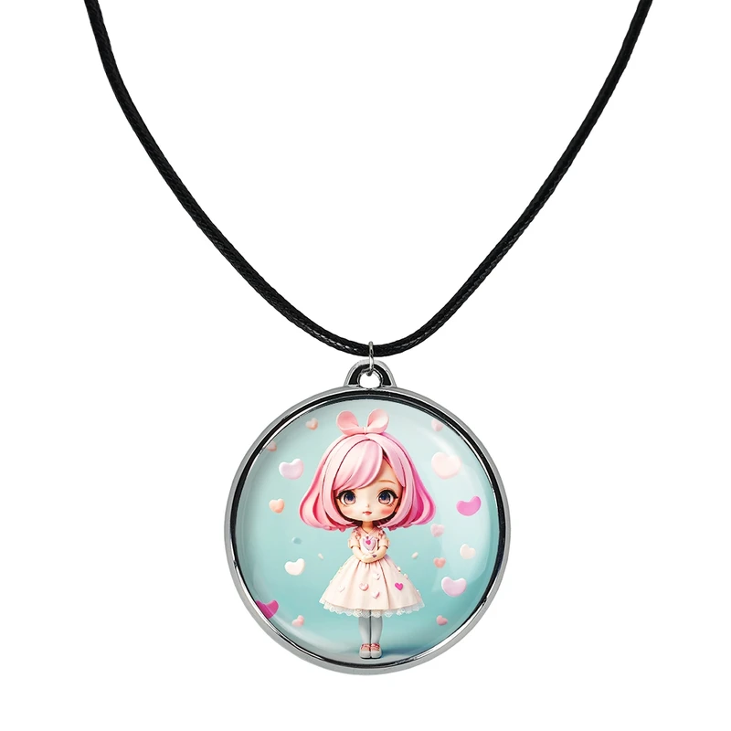 گردنبند خندالو مدل دخترانه (Girlish) کد 3687436875