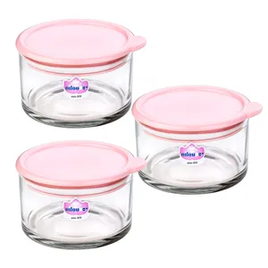 ظرف نگهدارنده نیلوفر مدل Honey بسته 3 عددی