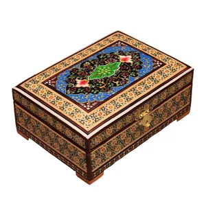 جعبه جواهرات خاتم کاری کد 14-70085