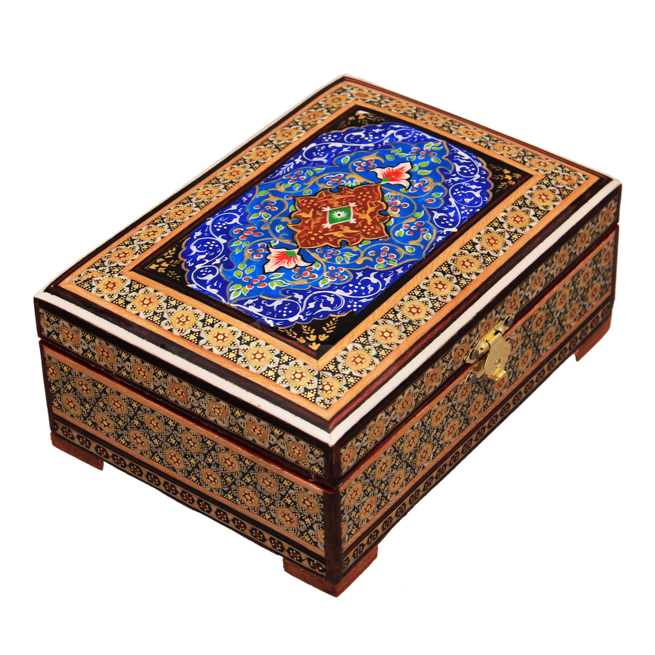 جعبه جواهرات خاتم کاری کد 15-70085