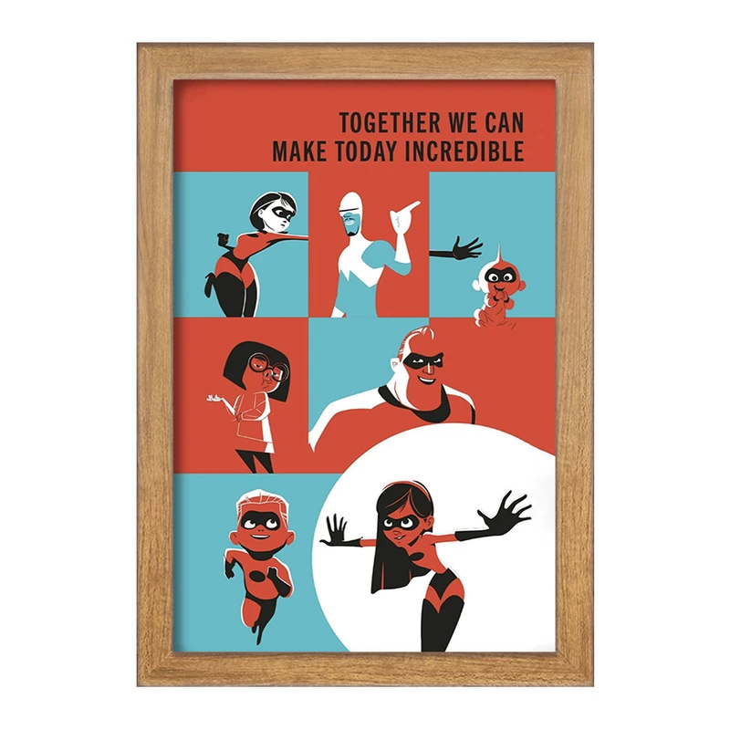 تابلو خندالو مدل شگفت انگیزان (The Incredibles) کد F10132