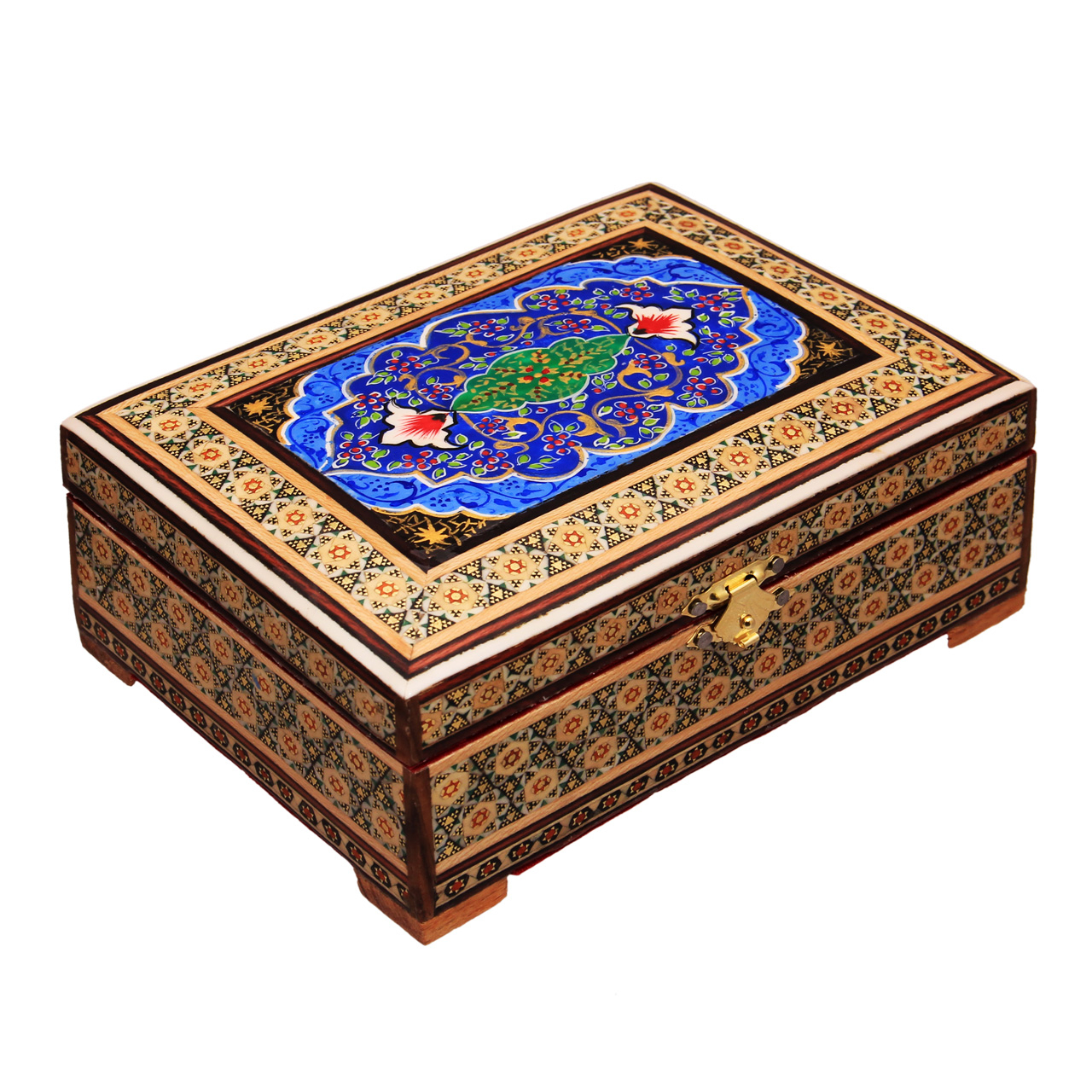 جعبه جواهرات خاتم کاری کد 16-70085