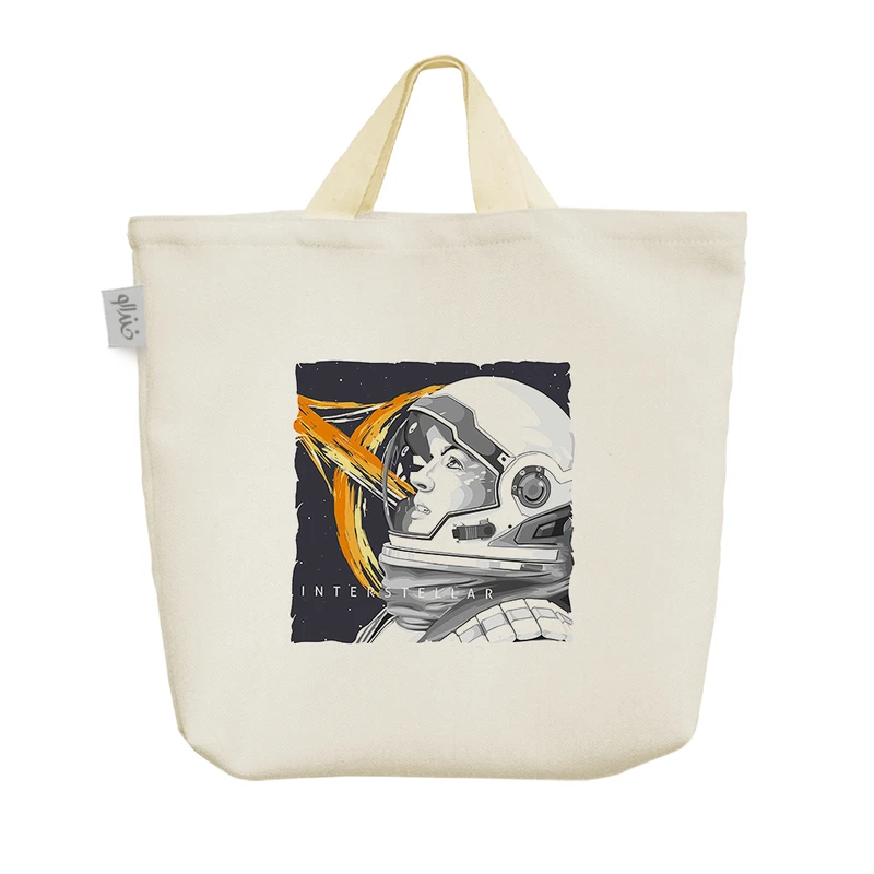 ساک خرید خندالو مدل فیلم در میان ستارگان Interstellar  کد 6176