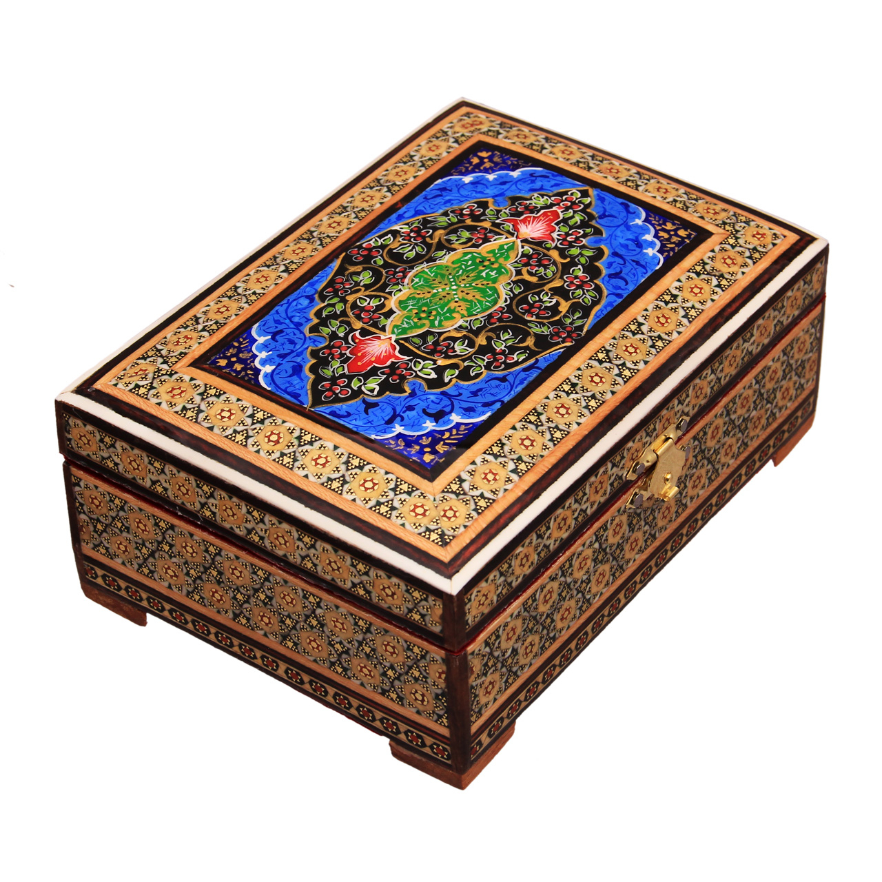 جعبه جواهرات خاتم کاری کد 17-70085