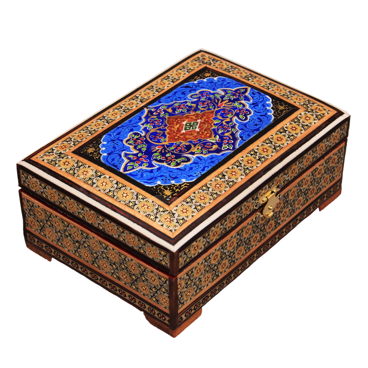 جعبه جواهرات خاتم کاری کد 18-70085