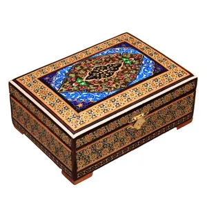 جعبه جواهرات خاتم کاری کد 19-70085