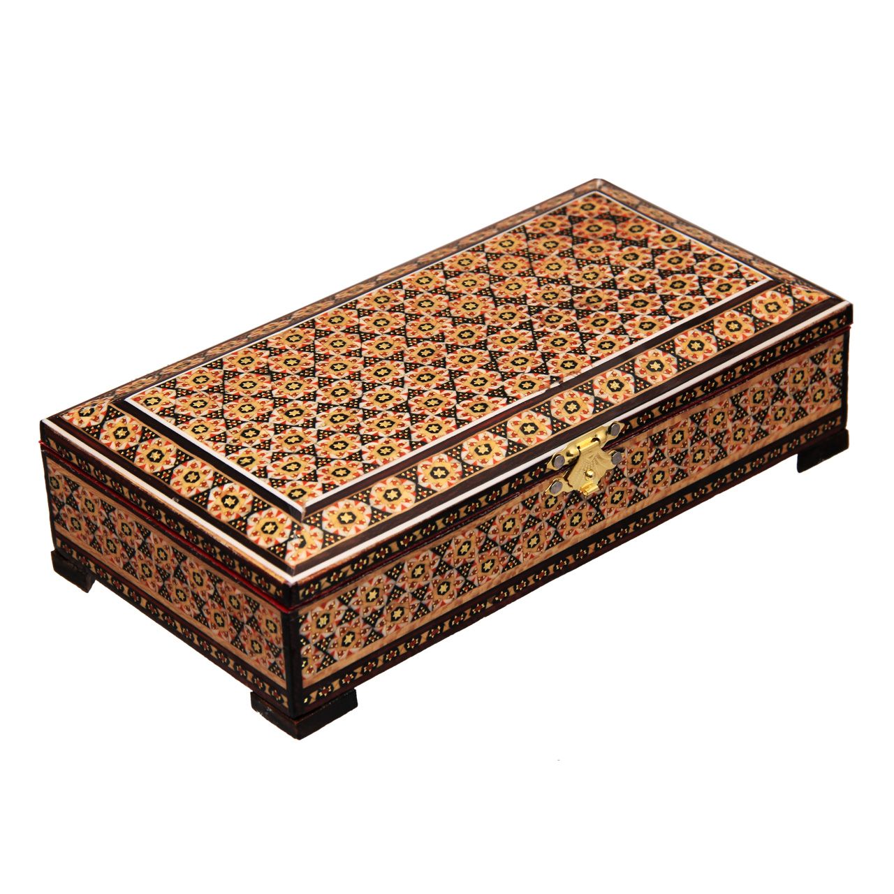 جعبه جواهرات خاتم کاری کد 1-70019