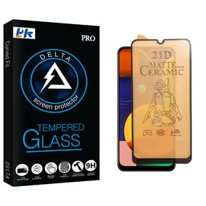 محافظ صفحه نمایش سرامیکی مات پی کی مدل Delta Glass مناسب برای گوشی موبایل سامسونگ Galaxy A32 4G / Galaxy A31 / Galaxy M31 / Galaxy A20