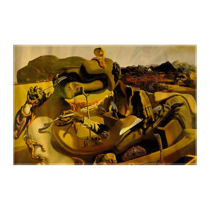 کاغذ کادو ترمه طراحان ایده مدل آدمخواری پاییزی از دالی کد art0709 