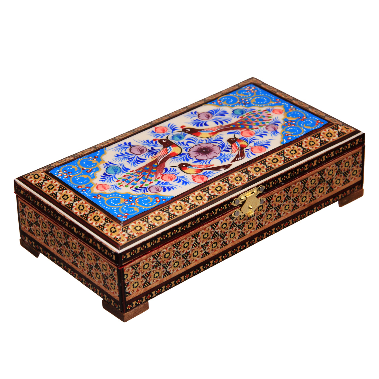 جعبه جواهرات خاتم کاری کد 3-70019