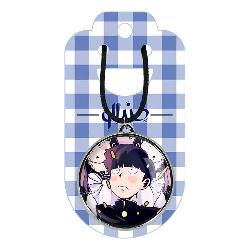 گردنبند خندالو مدل انیمه موب سایکو Mob Psycho 100 کد 2443424435