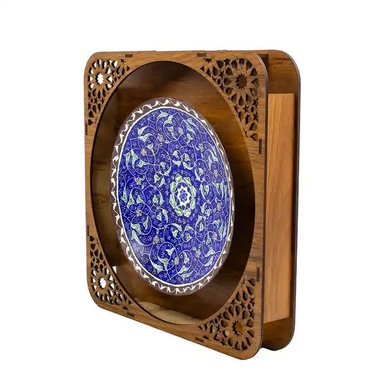 بشقاب میناکاری مدل M18-1