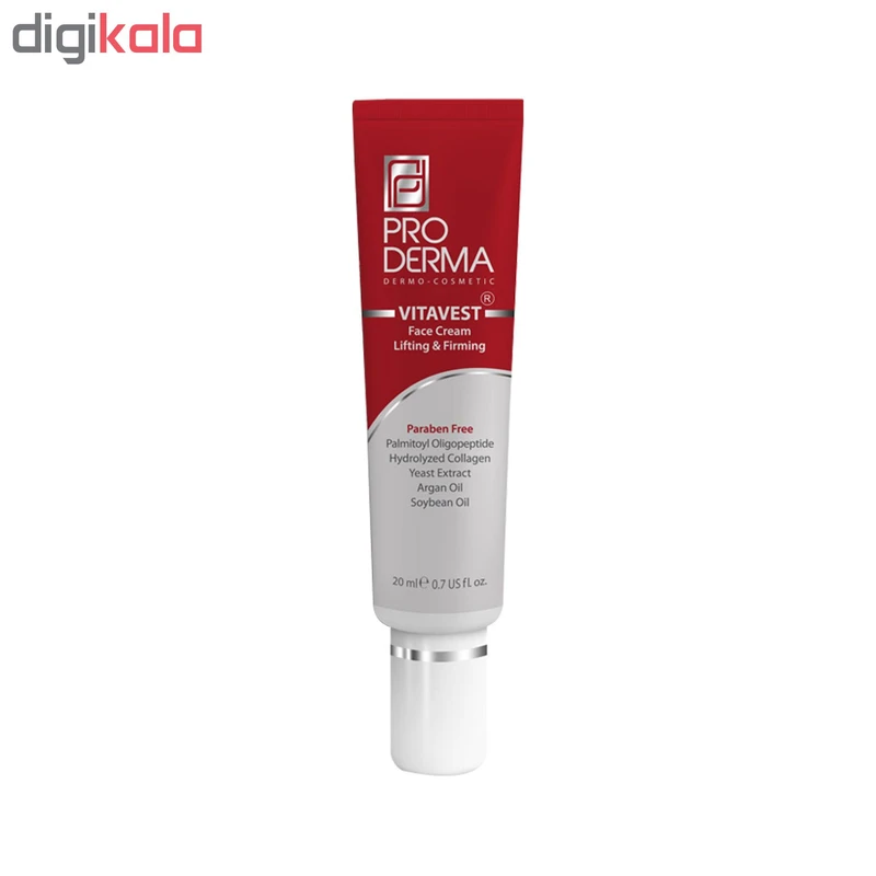 عکس شماره 2 : کرم ضد چروک پرودرما مدل vitavest حجم ۲۰ میلی لیتر