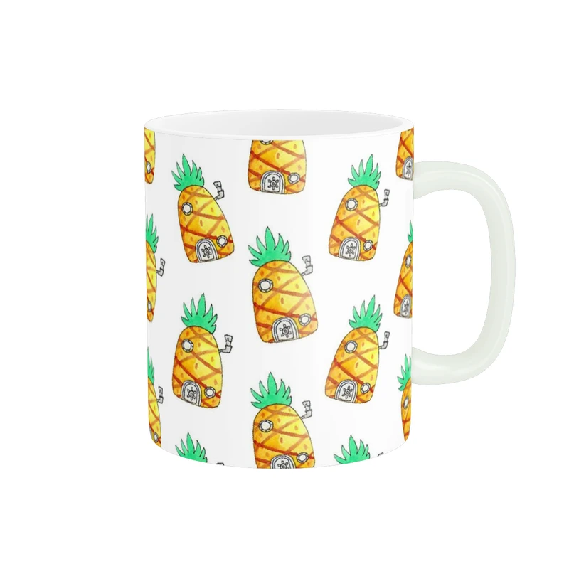 ماگ طرح آناناس خانه باب اسنفجی کد 303