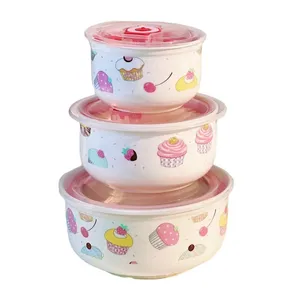 ظرف نگهدارنده مدل کاپ کیک مجموعه ۳ عددی