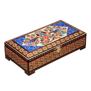 جعبه جواهرات خاتم کاری کد 2-70019