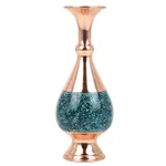 گلدان صراحی فیروزه کوب کد 102 ارتفاع 30 سانتی متری