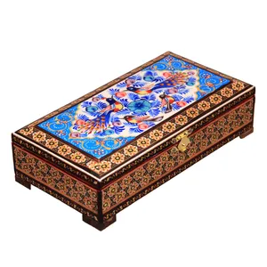 جعبه جواهرات خاتم کاری کد 6-70019
