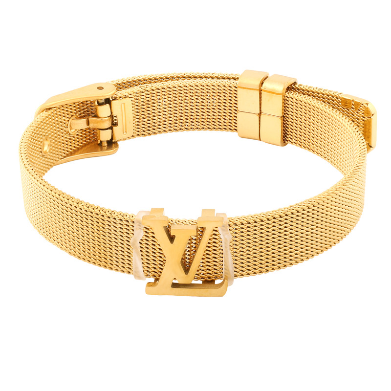 دستبند زنانه مدل ال وی کد B3515