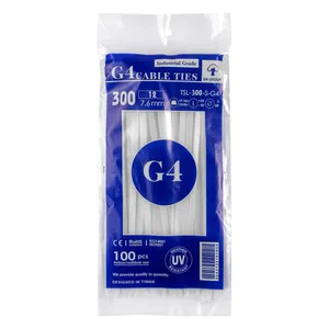 G4 300x7.6 Nylon Cable Ties -Pack of 100