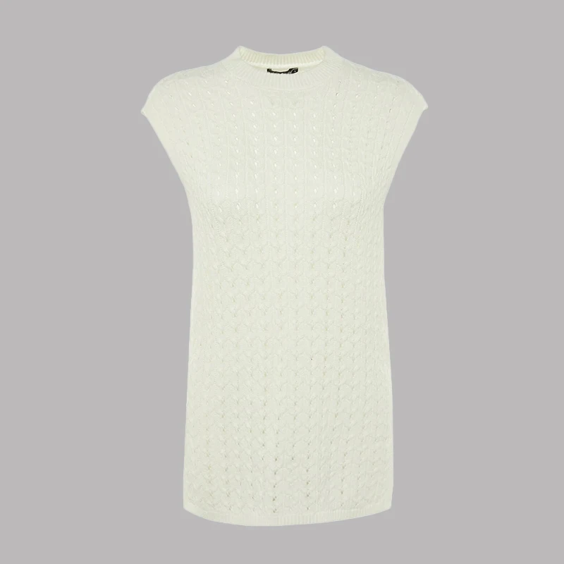 تونیک بافت زنانه ترندیول مدل TWOAW23SV00174