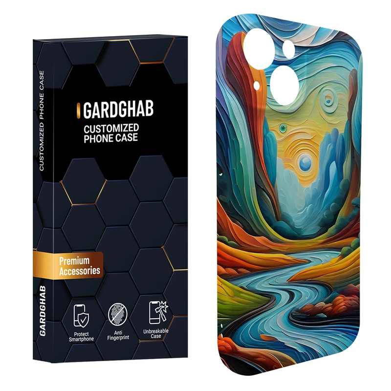 کاور گارد قاب مدل هنری مناسب برای گوشی موبایل اپل iPhone 14