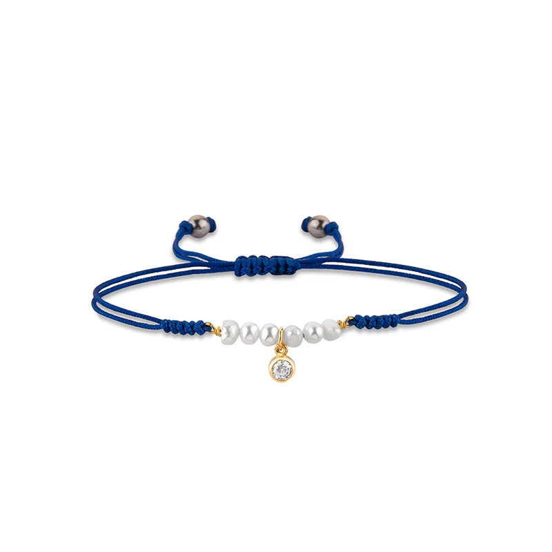 دستبند طلا 18 عیار زنانه کیا گالری مدل AB613-1