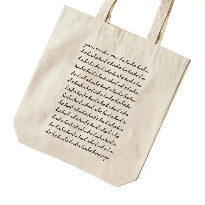 ساک خرید ترمه طراحان ایده مدل تو مرا  شاد میکنی کد 1320 - L