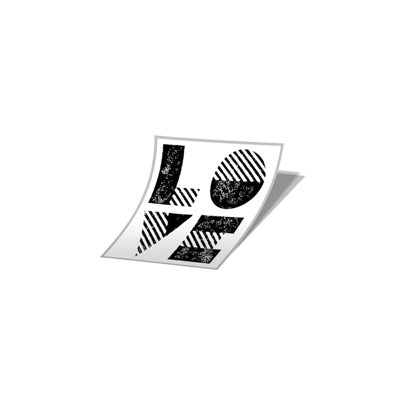 استیکر تزئینی موبایل و تبلت لولو مدل عشق LOVE کد 721