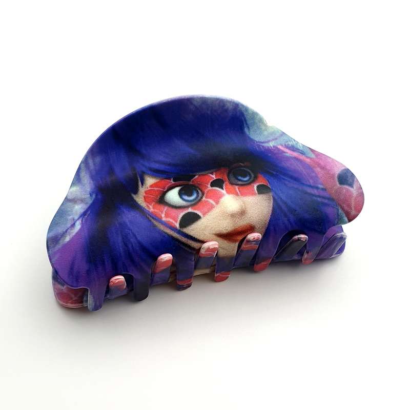 کلیپس مو دخترانه مدل دختر کفشدوزکی كد KLP844