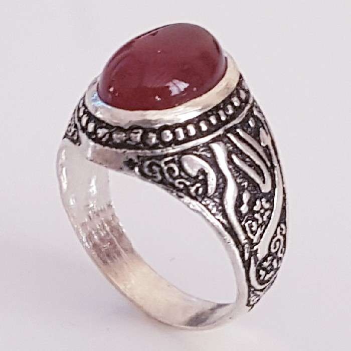 انگشتر نقره مردانه مدل P980