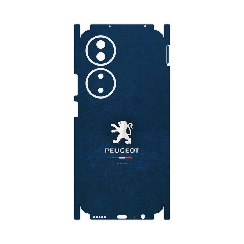 برچسب پوششی ماهوت مدل Peugeot_Logo-FullSkin مناسب برای گوشی موبایل آنر X7b