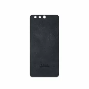 MAHOOT Graphite Buffalo Leather Cover Sticker for Huawei P10 Plus