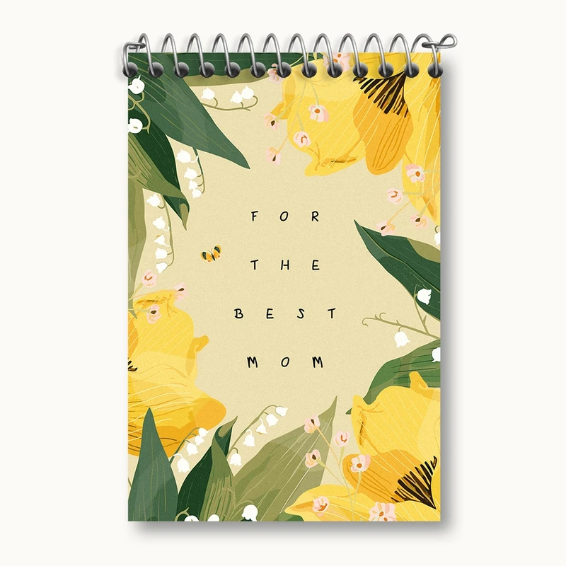 دفتر یادداشت 50 برگ خندالو مدل روز مادر کد F2786