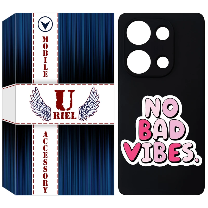 کاور یوریل مدل KSH کد 92 طرح انرژی مثبت مناسب برای گوشی موبایل شیائومی Redmi Note 14S