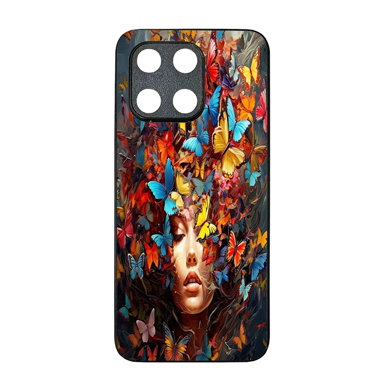 کاور گالری وبفر طرح قاب دختر مناسب برای گوشی موبایل آنر x8b