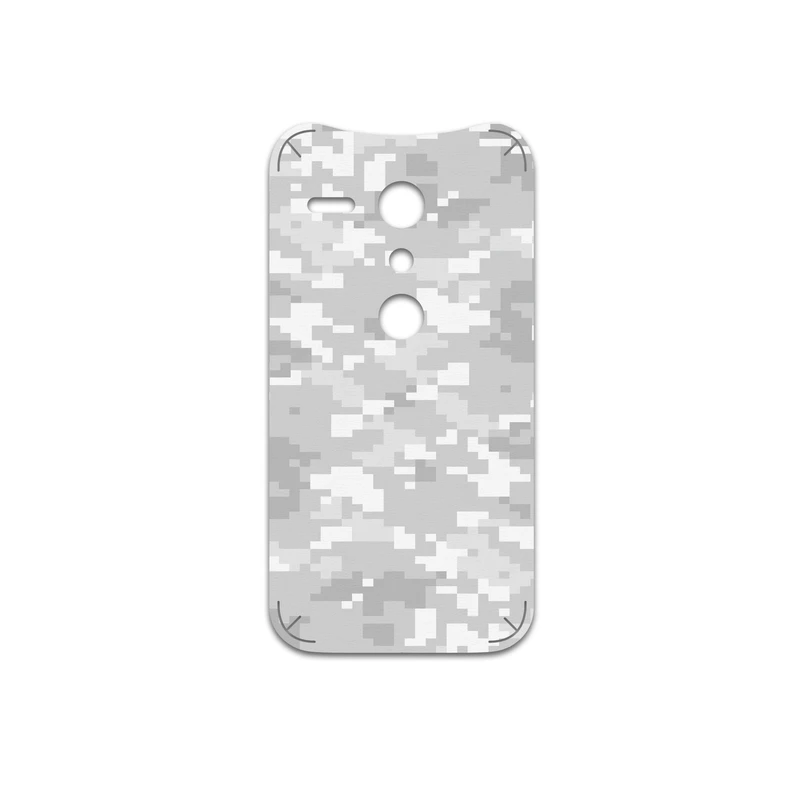 برچسب پوششی ماهوت مدل Army-Snow-Pixel مناسب برای گوشی موبایل موتورولا Moto G