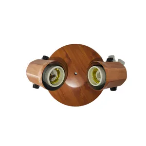 قاب چراغ مدل سقفی و دیواری دو شعله 