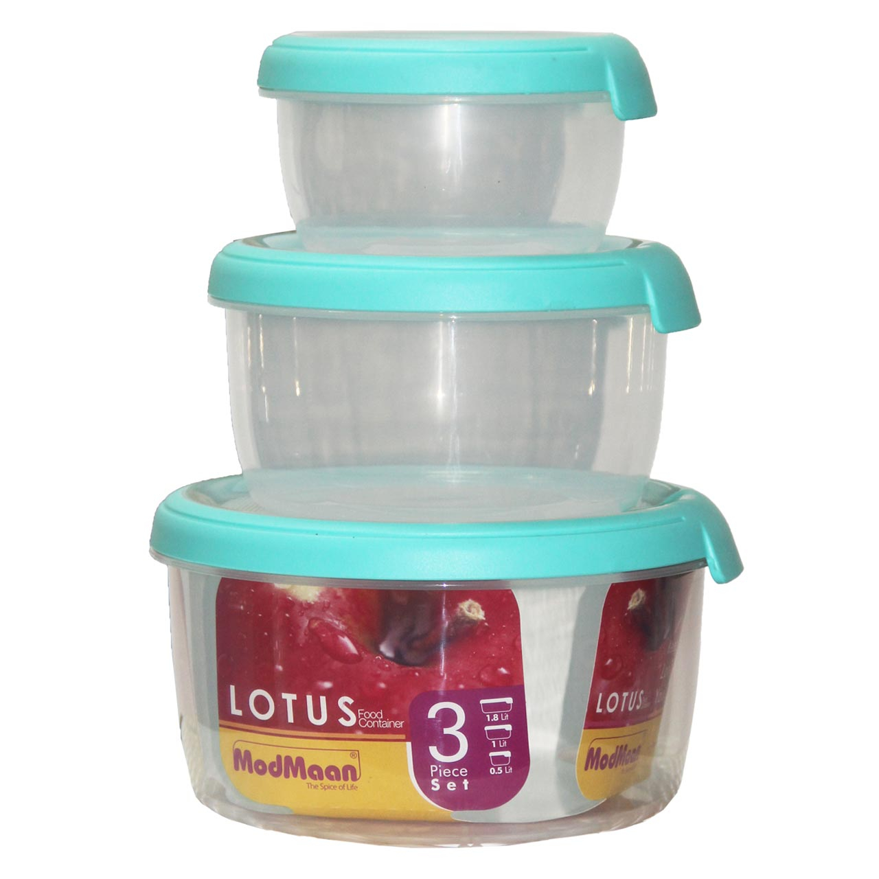 ظروف نگهدارنده 3 پارچه لوتوس کد T-7۸6
