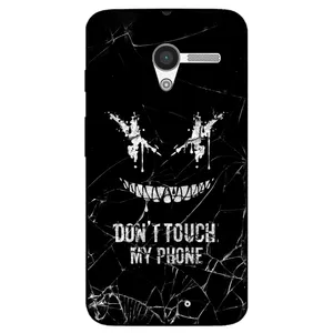Megafone Dont touch my phone 1884 Cover For Motorola Moto X