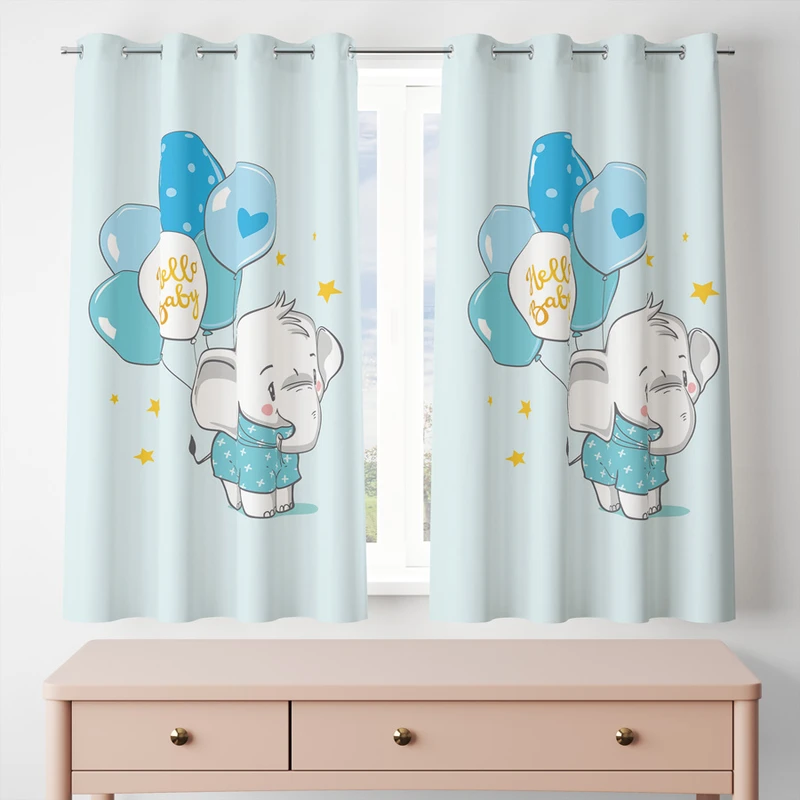 پرده مدل مخمل پانچی کد 8411 سایز 200x140 سانتی متر 