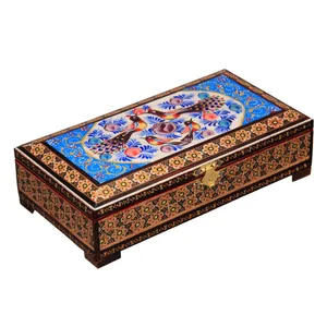 جعبه جواهرات خاتم کاری کد 13-70019