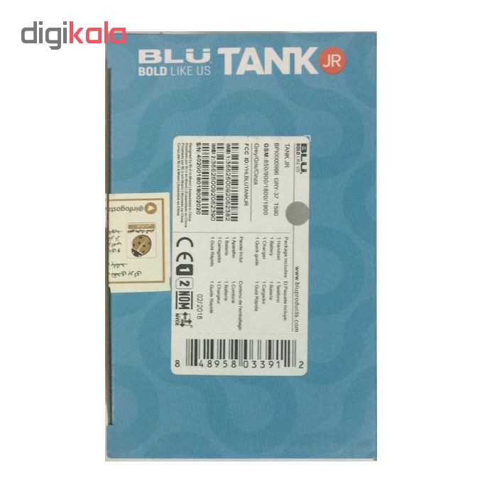 گوشی موبایل بلو مدل TANK JR دو سیم کارت