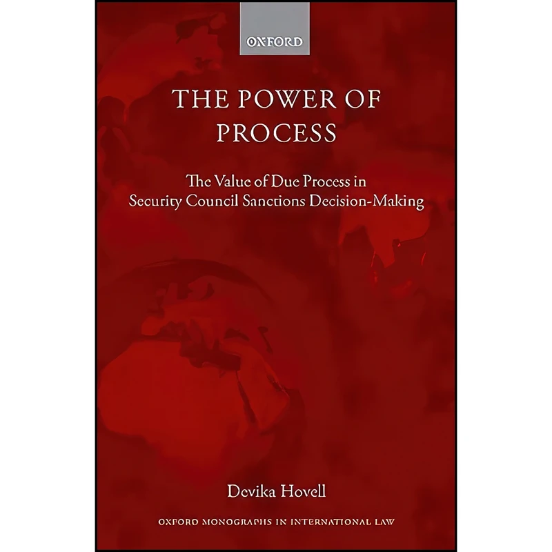 کتاب The Power of Process اثر Devika Hovell انتشارات Oxford University Press