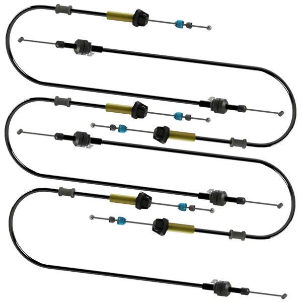 سیم گاز کابل کنترل سپهر کد Cable04 بسته 5 عددی مناسب برای پراید انژکتور