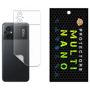 Multi-Nano X-F1B Model Nano Hydrogel Matte Back Protector Suitable for Xiaomi Poco M5 Mobile Phone