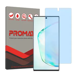 Promate Resistant model anti-blue ray screen protector suitable for Samsung Galaxy Note10 Plus mobile phone